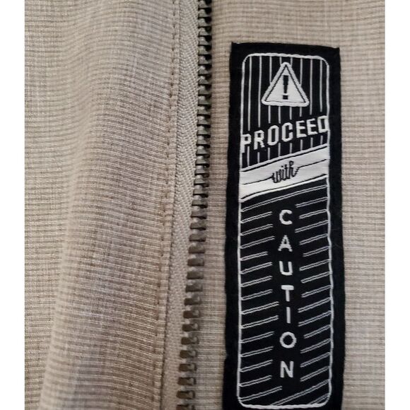 **7-6-25 SOLD OTHER PLATFORM***Travis Mathew Golf Pants 40x32 Tan Weave Linen - Picture 7 of 15